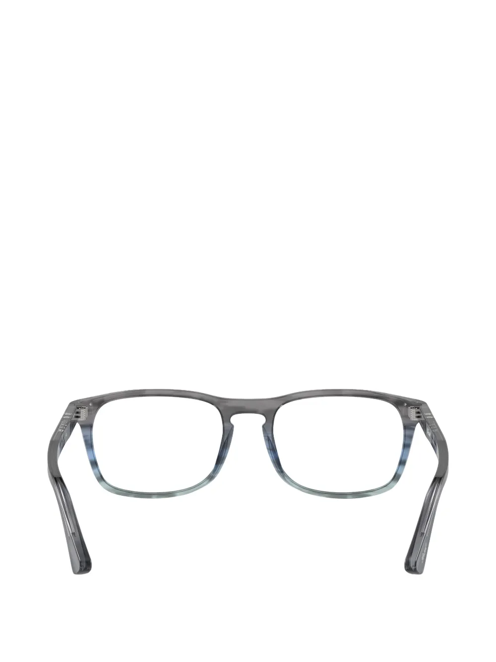 Persol Bril met vierkant montuur Grijs