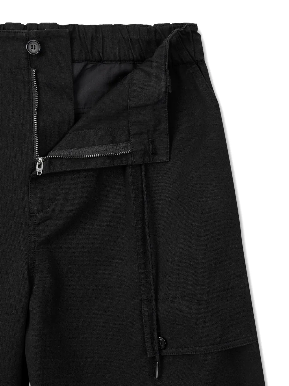 TOMBOY Cargo broek met zak Zwart