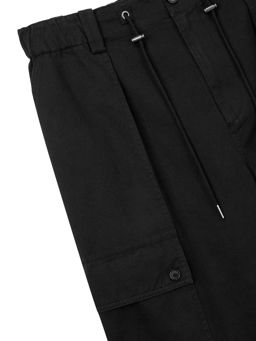  Tomboy Pocket Cargo Pants - Black 
