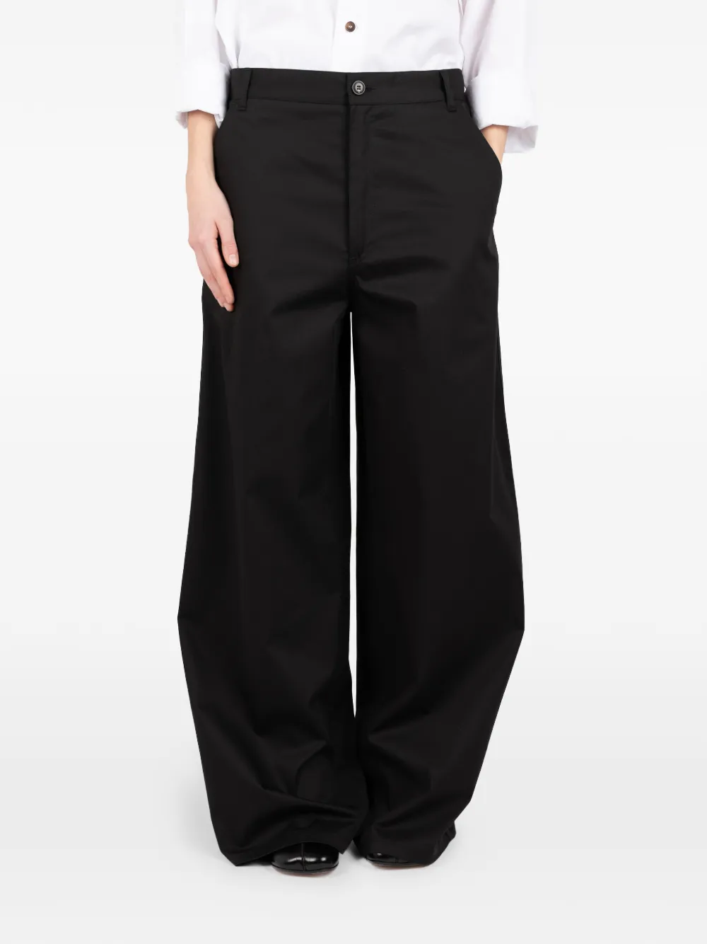 Société Anonyme wide-leg trousers - Nero