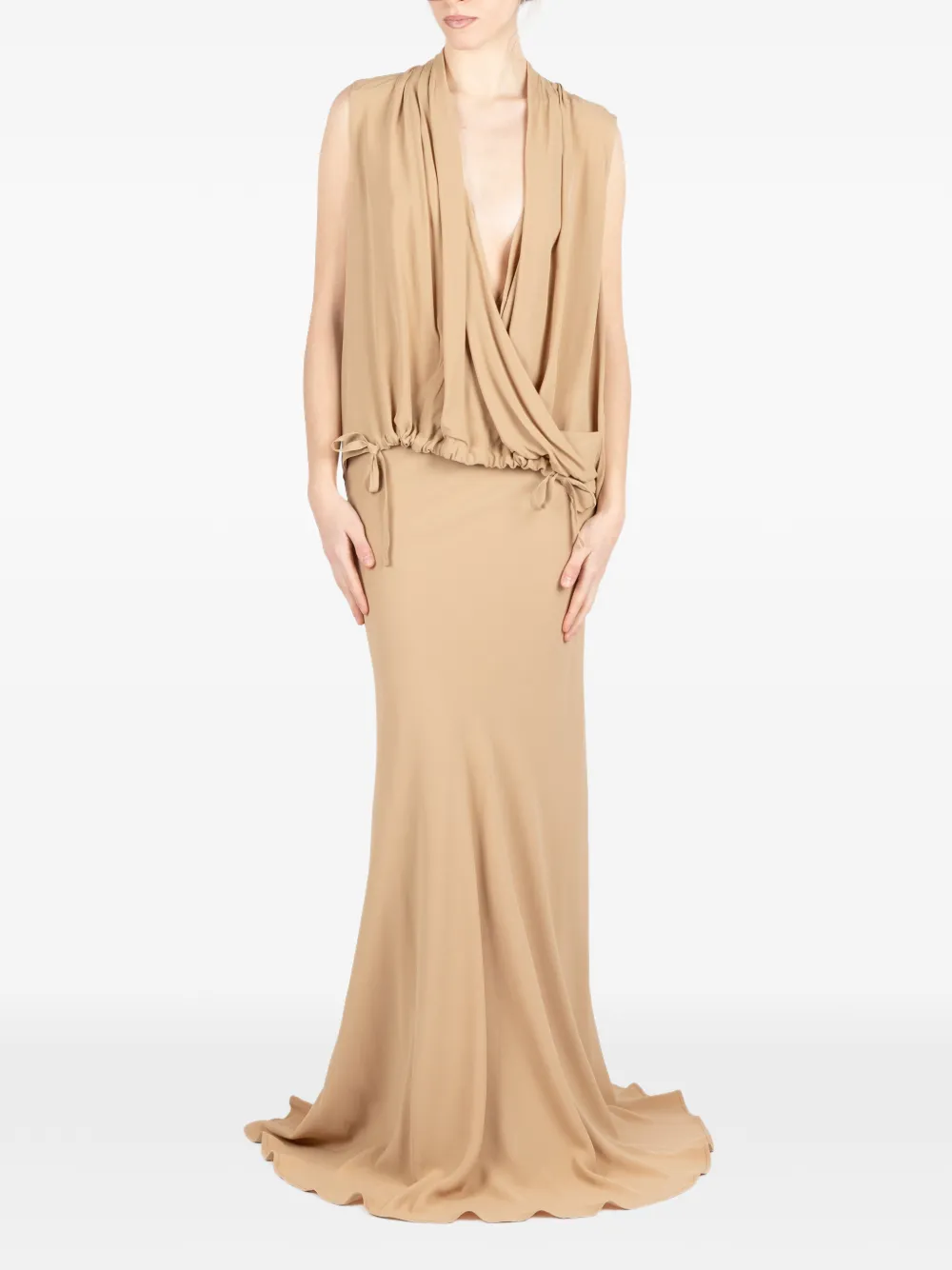  Société Anonyme Joice Fitted Maxi Skirt - Neutrals 