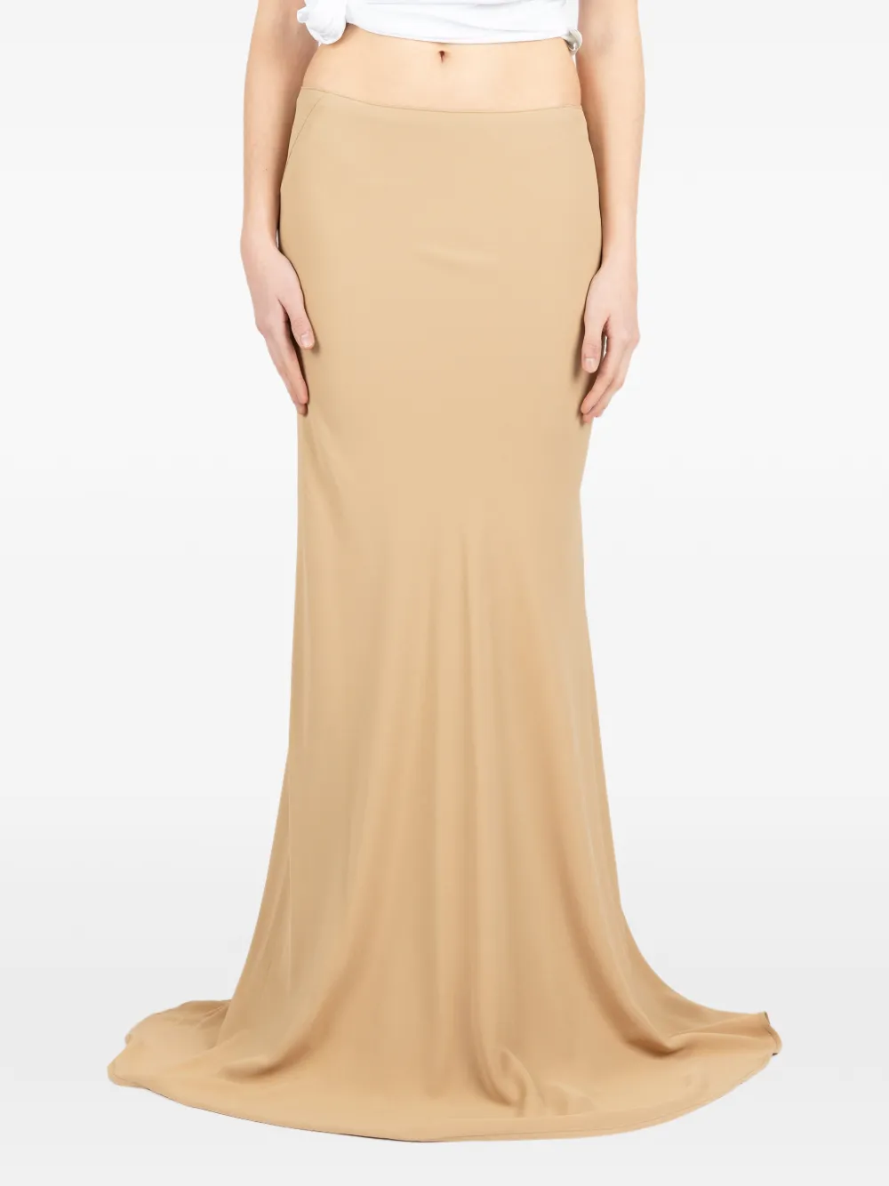 Société Anonyme Joice fitted maxi skirt - Toni neutri