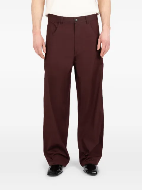 Société Anonyme belt-loops trousers