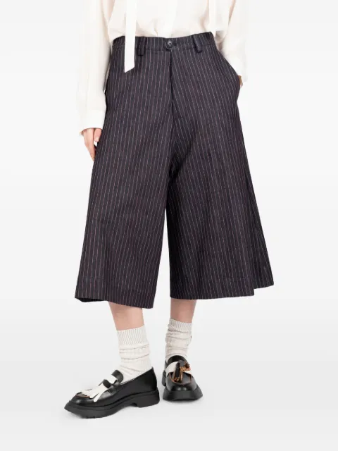 Société Anonyme pinstripe shorts