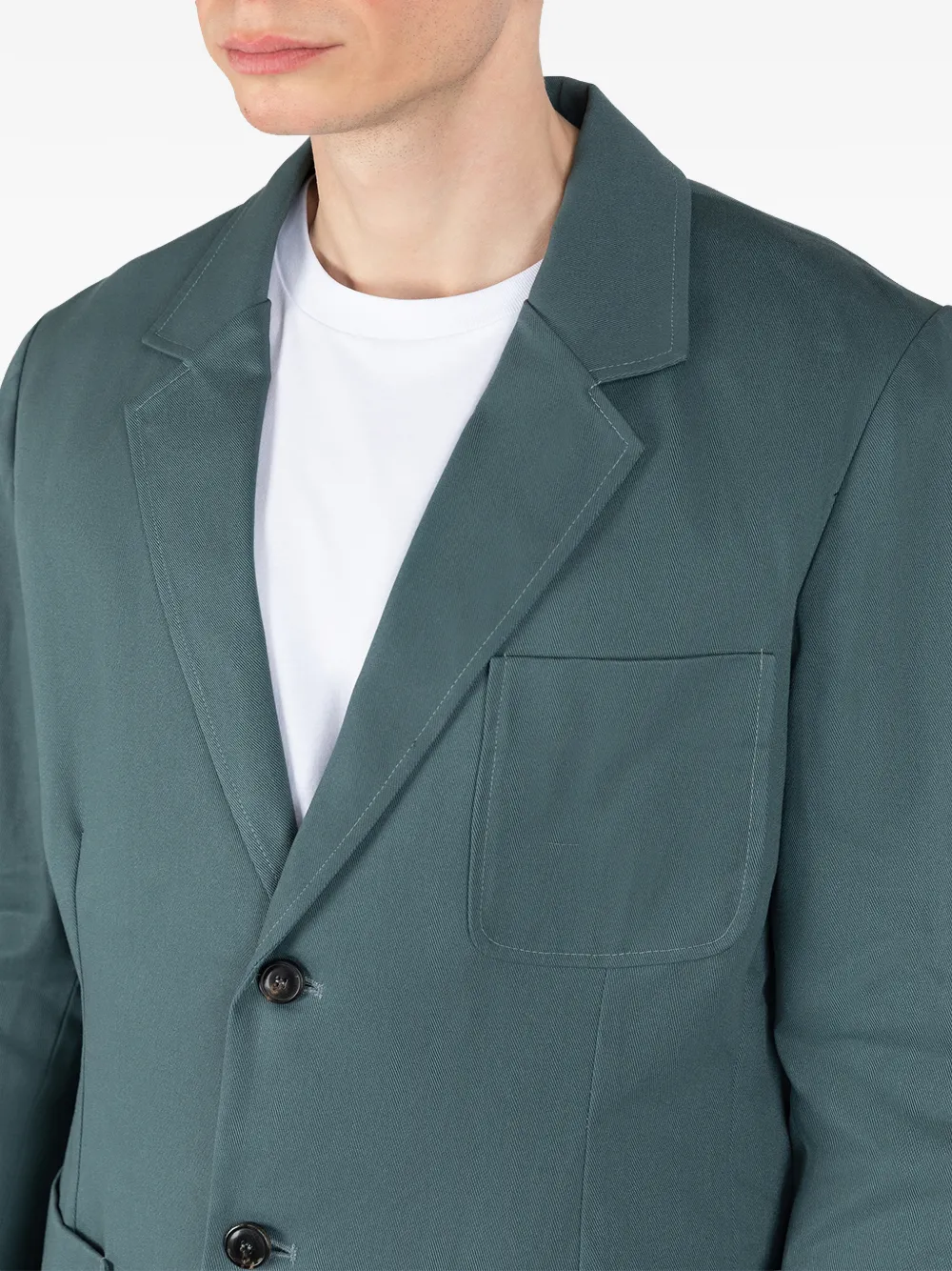 Pocket Cotton Blazer