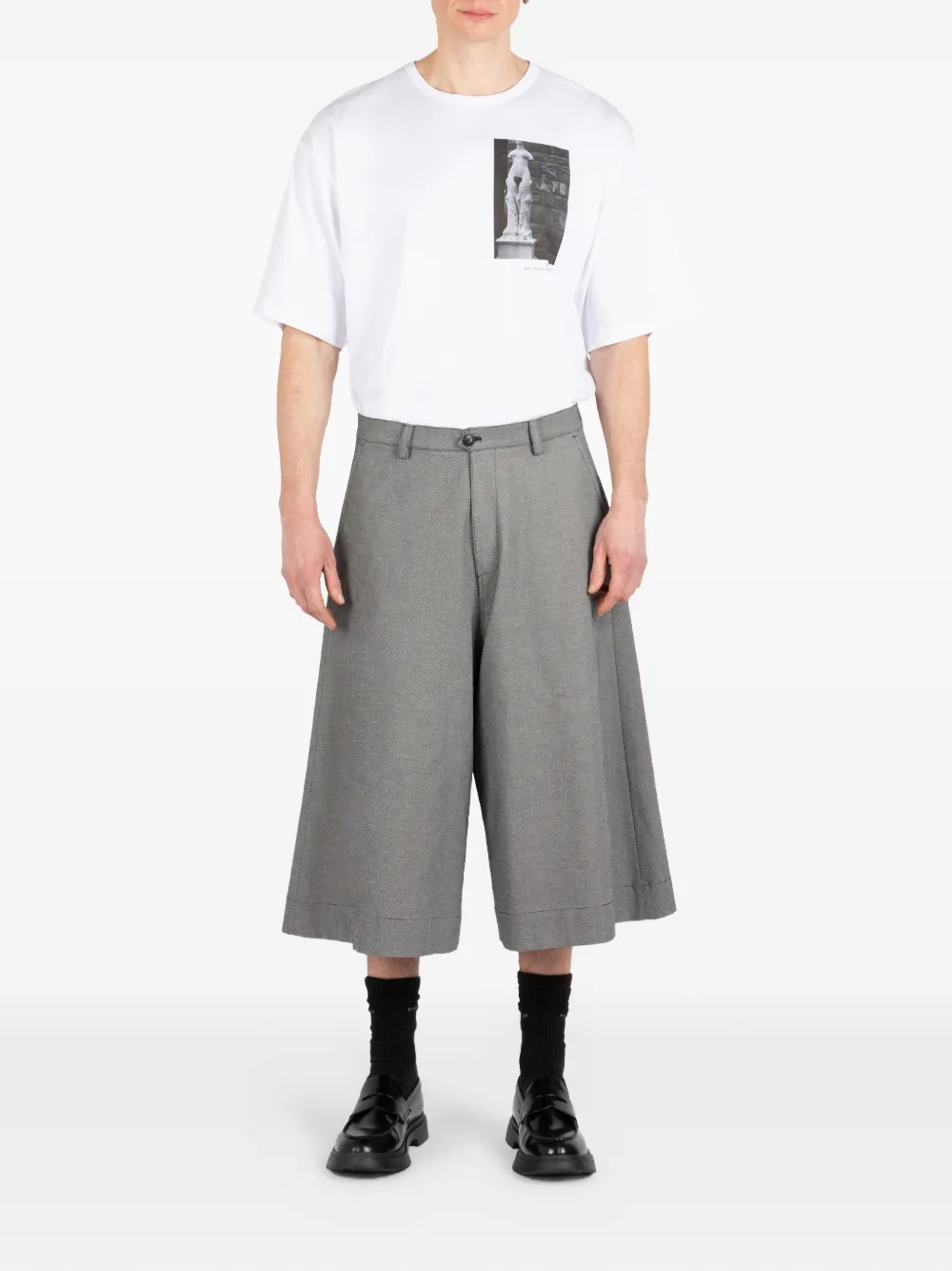  Société Anonyme Wide Leg Shorts - Grey 
