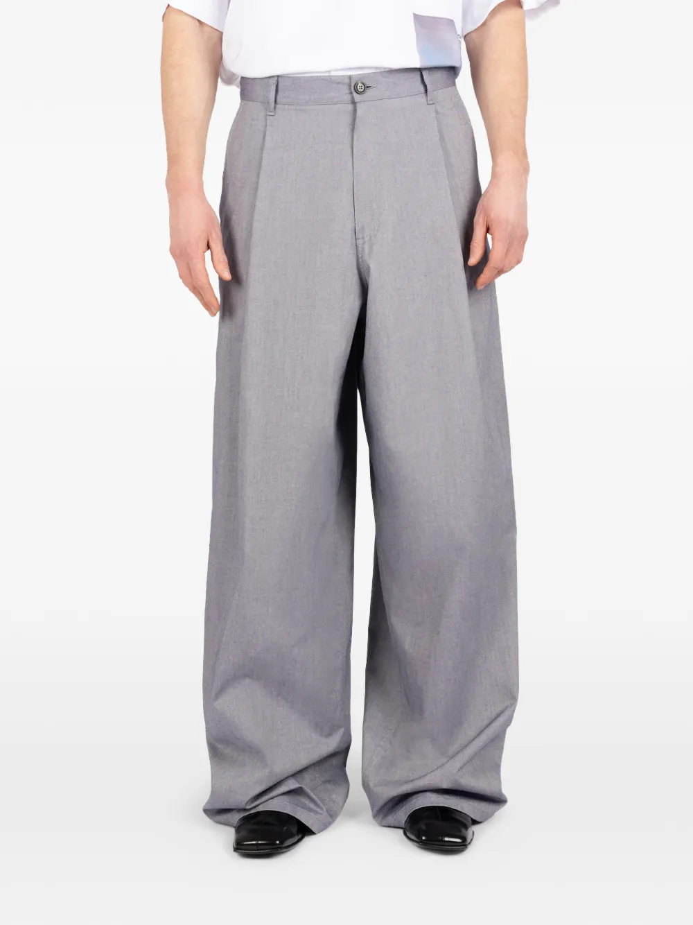 Société Anonyme pleated trousers - Grigio