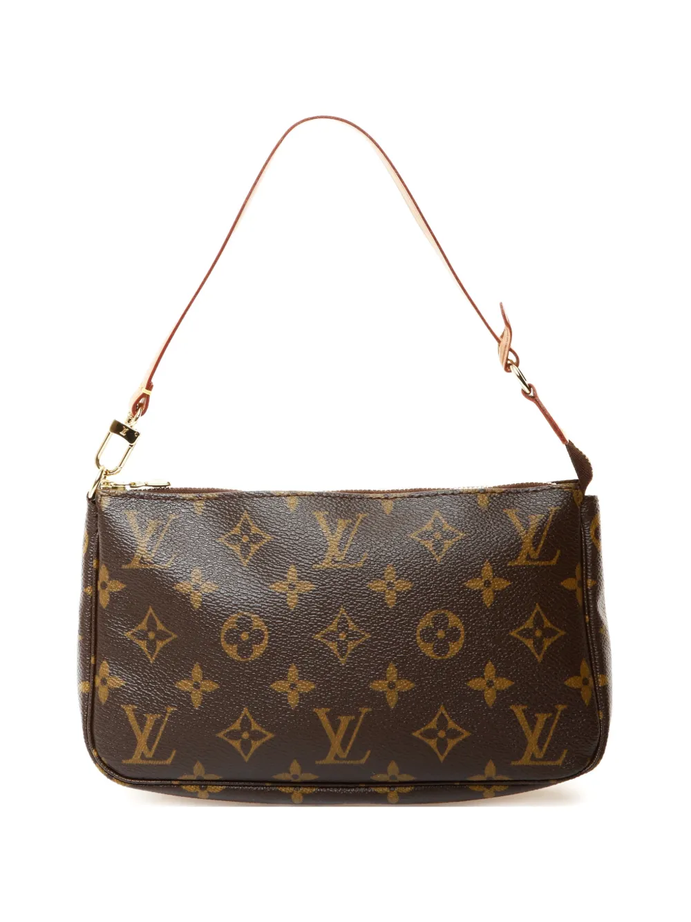 Louis Vuitton Pre-Owned 2010 Monogram Pochette shoulder bag - Marrone
