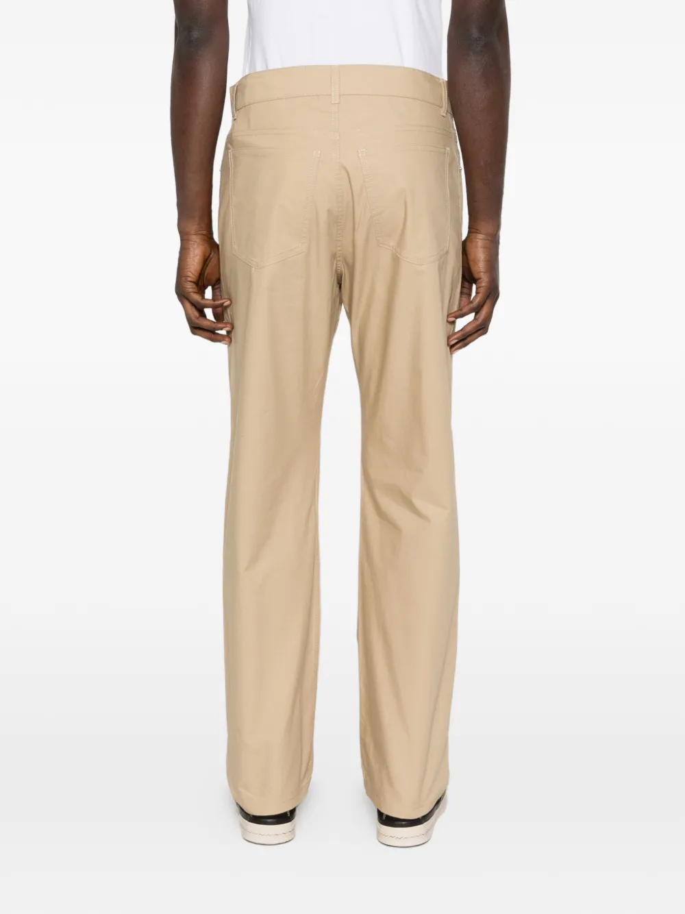 Moschino Broek met toelopende pijpen Beige