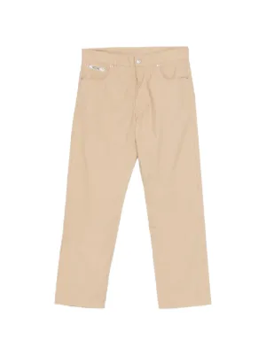 MM6 Maison Margiela ロゴ ステッチ パンツ | ニュートラル | FARFETCH JP