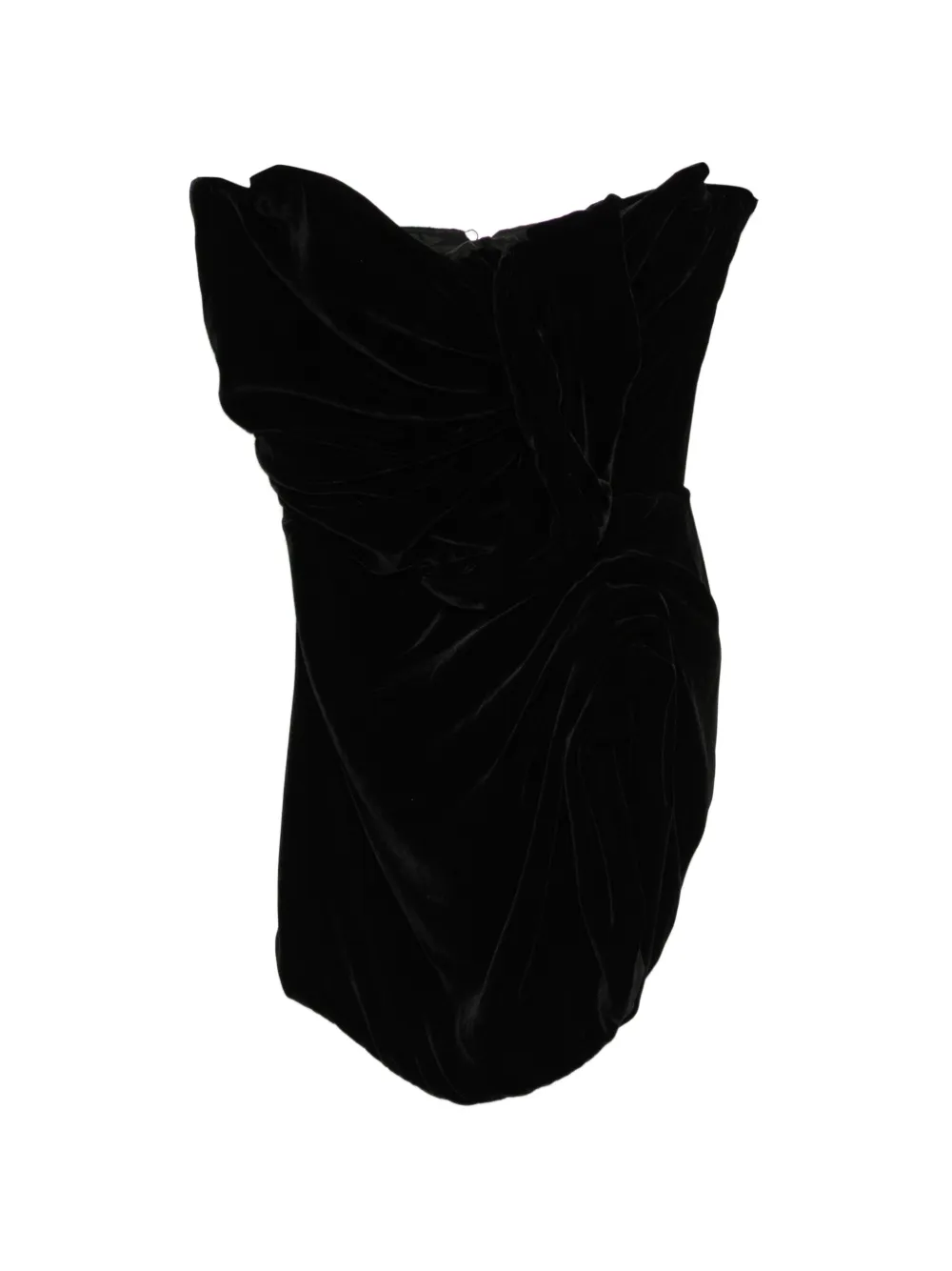 Isabel Sanchis Top in velluto - Nero
