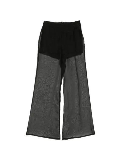 Isabel Sanchis sheer-panel trousers