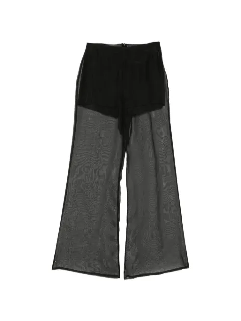 Isabel Sanchis sheer-panel trousers