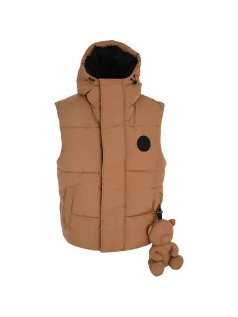 BARROW hooded puffer gilet