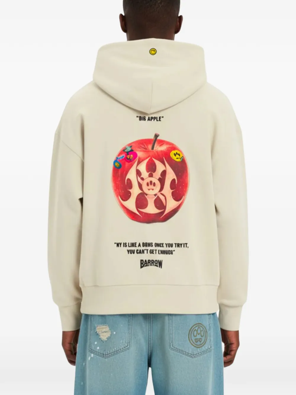  Barrow Sudadera Estampada Con Capucha - Neutro 