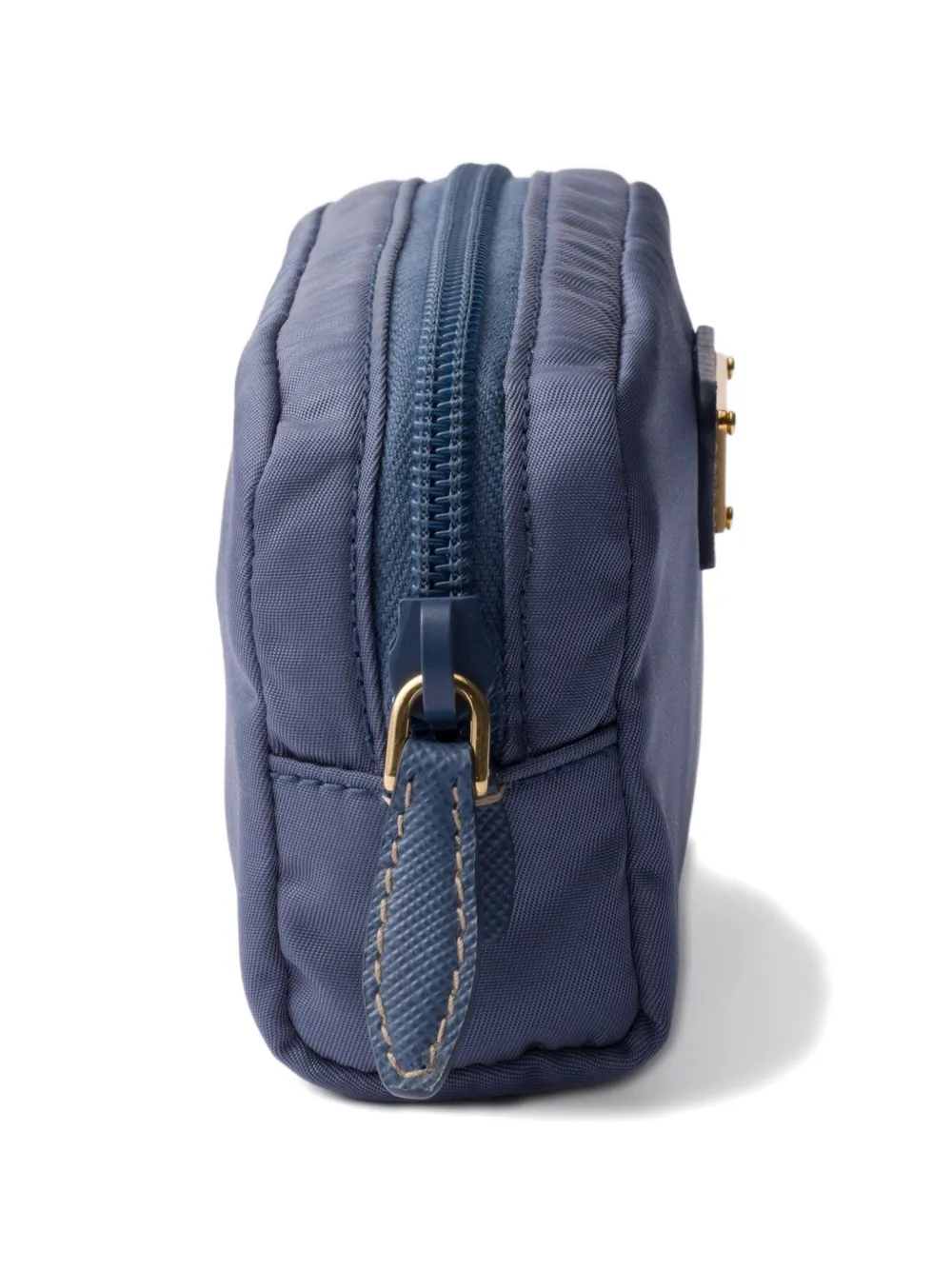 Prada Re-Nylon mini make-up tas Blauw
