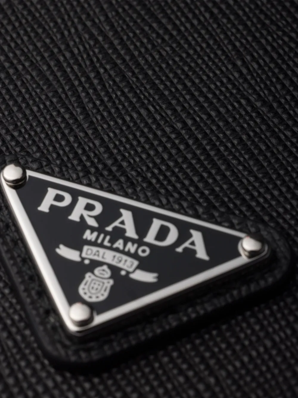 Prada Leather Phone Case | Black | FARFETCH