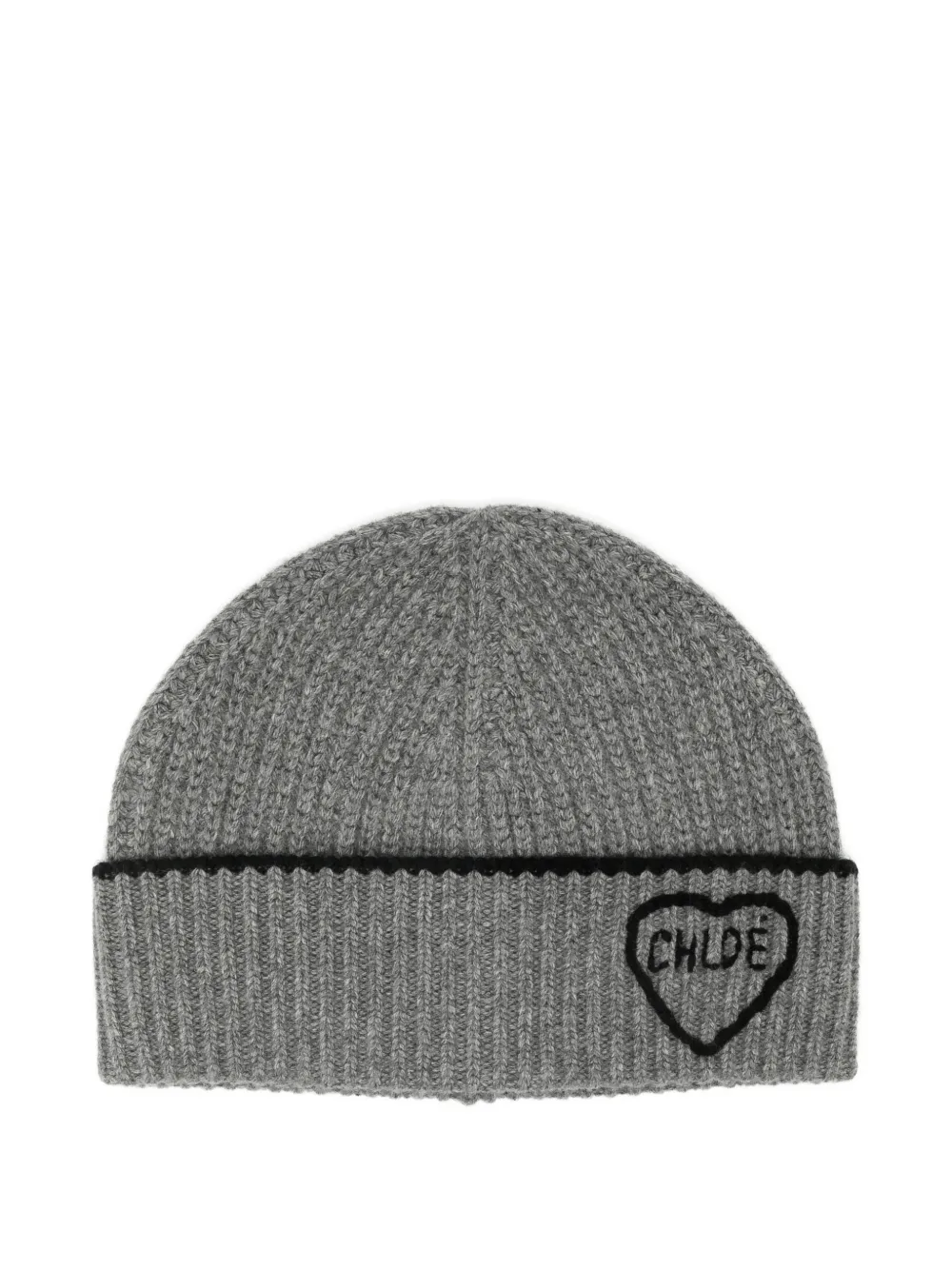 Chloé Encoeur beanie hat - Grigio