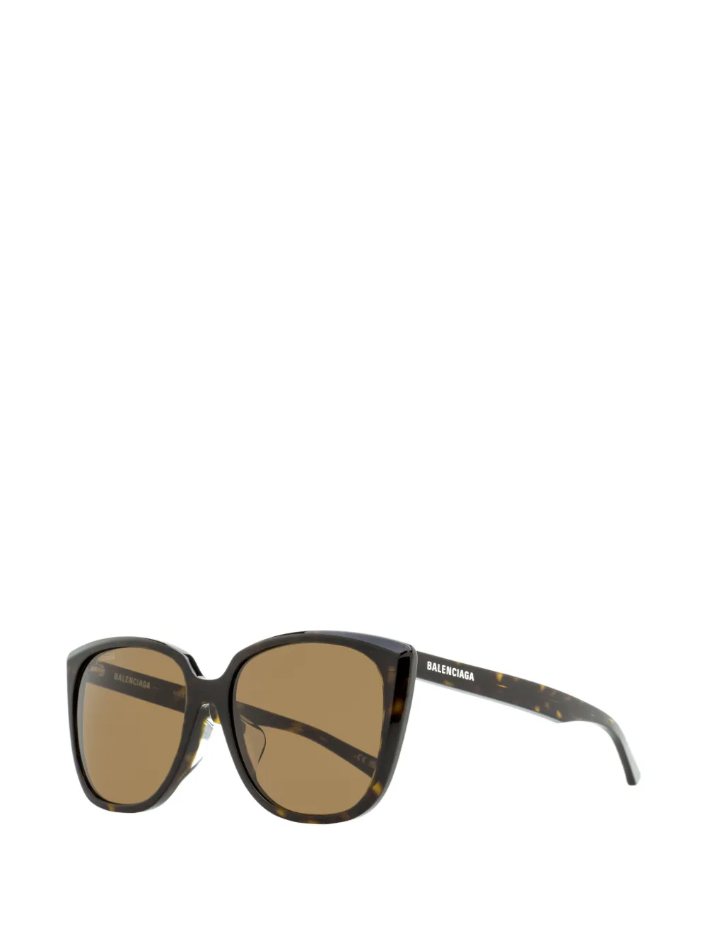 Balenciaga Eyewear Alternative Fit zonnebril Bruin