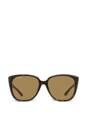 Dolce & Gabbana Eyewear ロゴ サングラス | ブラウン | FARFETCH JP