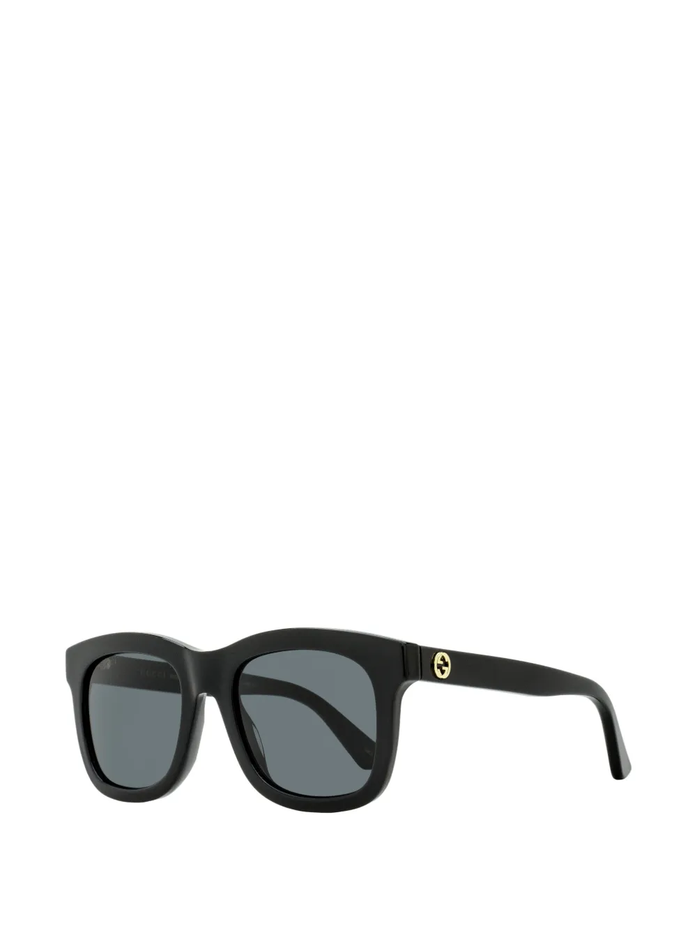 Gucci Eyewear 326 zonnebril met vierkant montuur Zwart