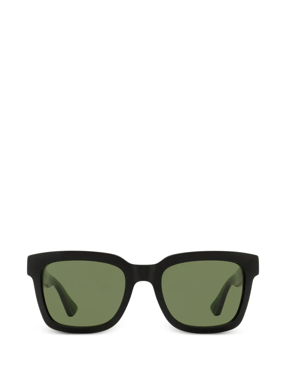 Gucci Eyewear 0001 rectangular-frame sunglasses - Nero