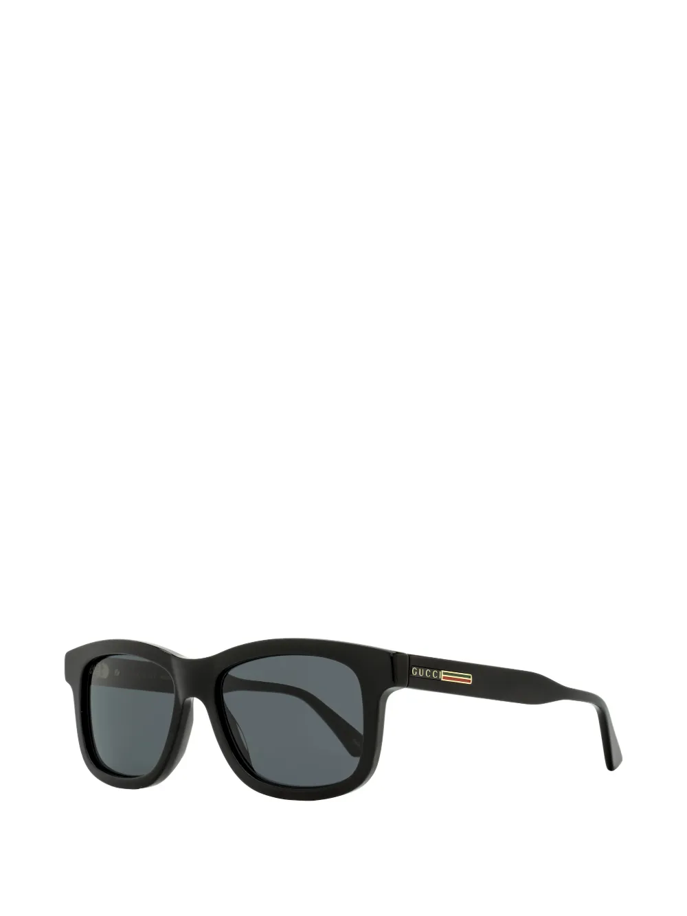 Gucci Eyewear 824 zonnebril met vierkant montuur Zwart