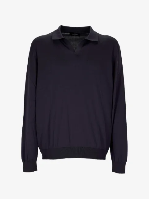 Gran Sasso polo-collar sweater