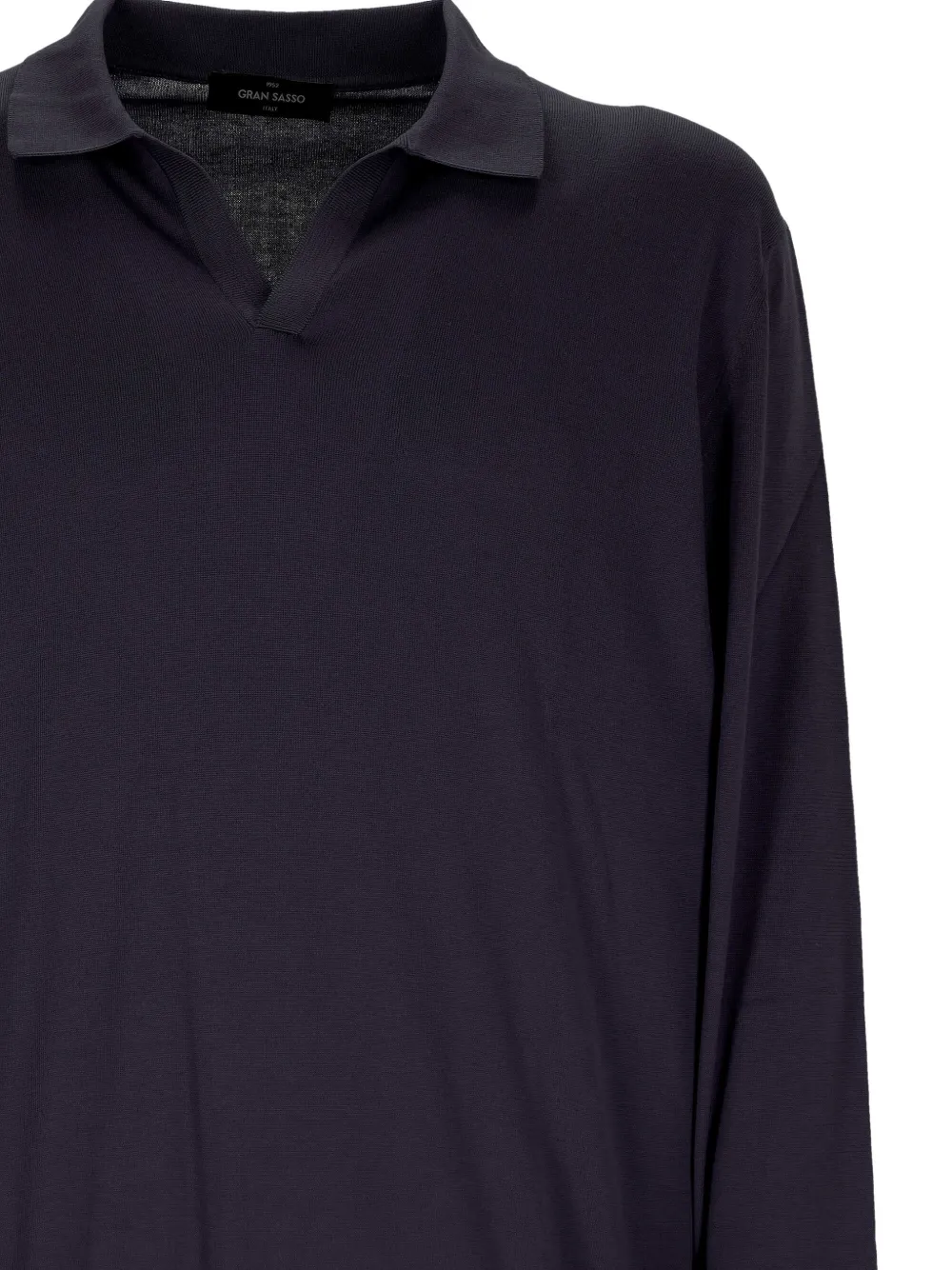 Gran Sasso Trui met polokraag Blauw