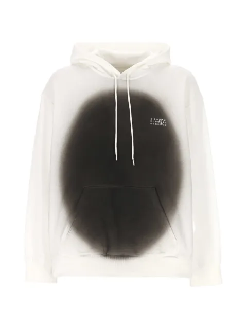 MM6 Maison Margiela logo-detail hoodie