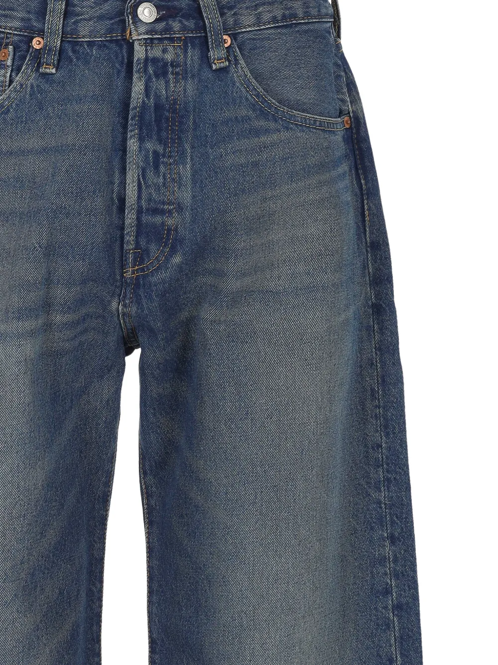 Levi's 501 ruimvallende jeans Blauw