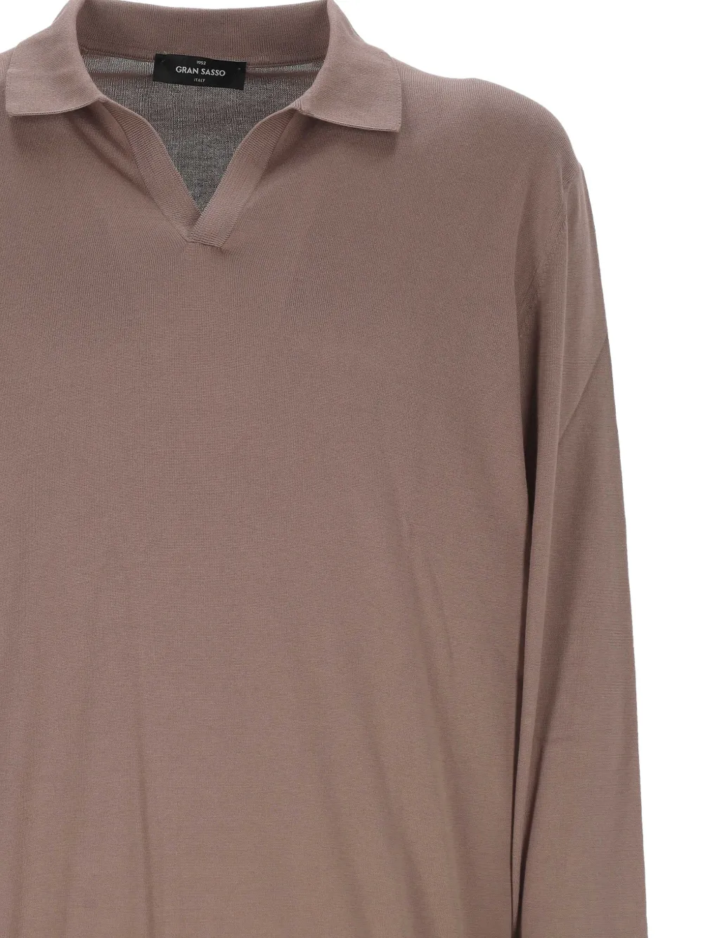  Gran Sasso V-neck Sweater - Neutrals 