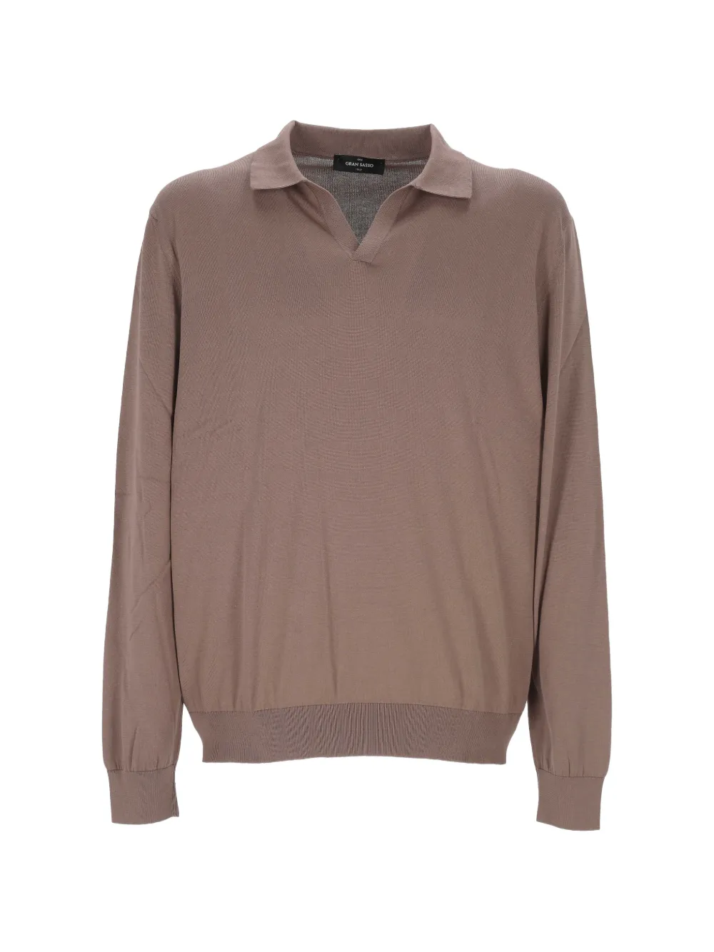 Gran Sasso V-neck sweater - Nude