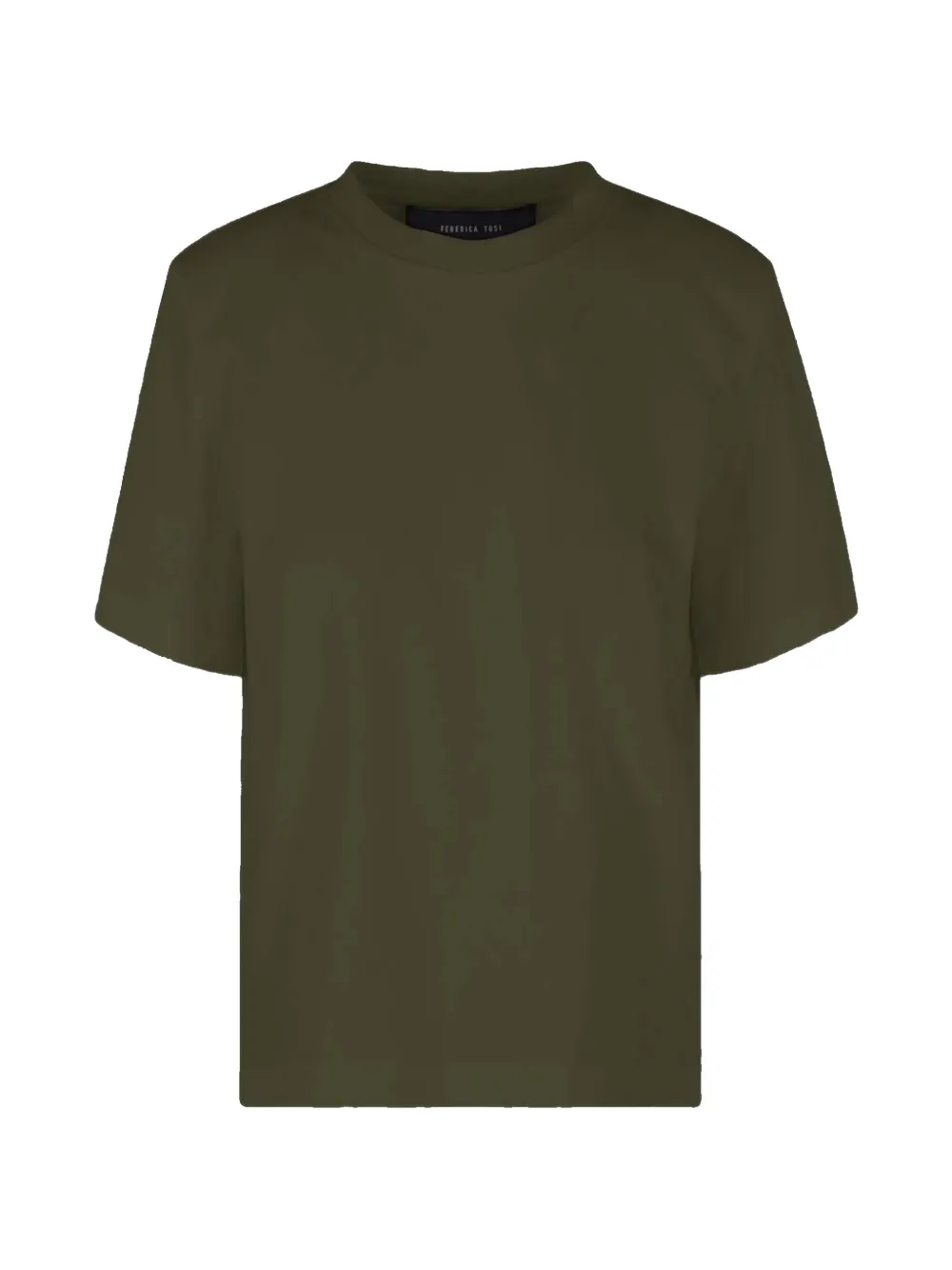 Federica Tosi crew-neck T-shirt - Verde