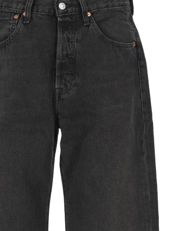 Levi's Calça Jeans 501® | Preto | FARFETCH BR