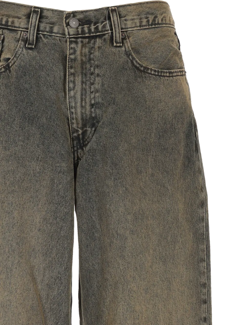 Levi's 578 Baggy jeans met vervaagd effect Grijs