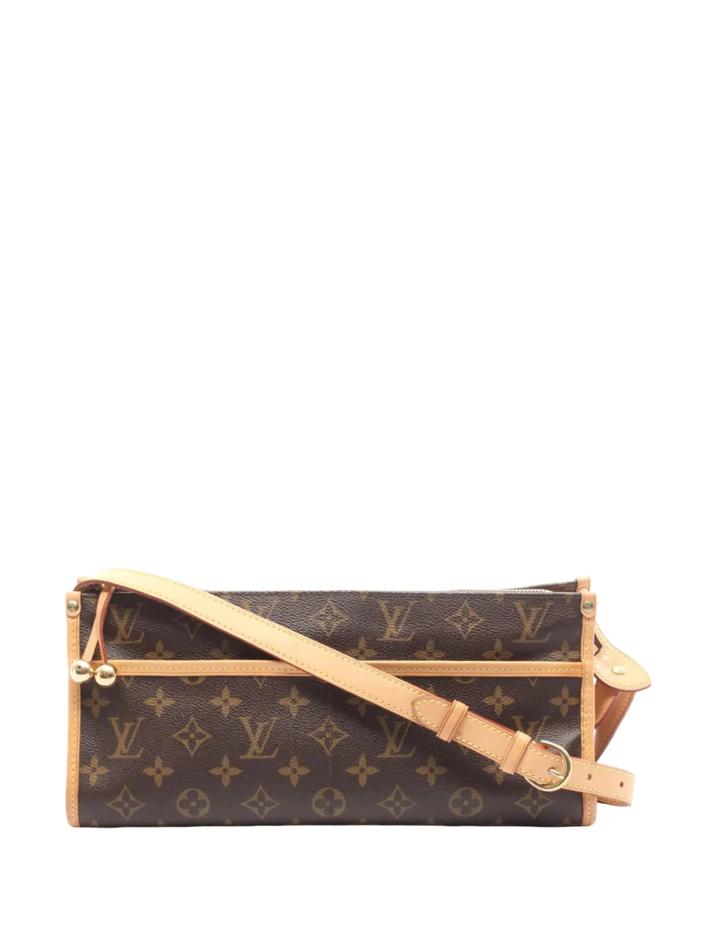 Louis Vuitton Pre-Owned Borsa a tracolla Popincourt Long con monogramma 2007 - Marrone