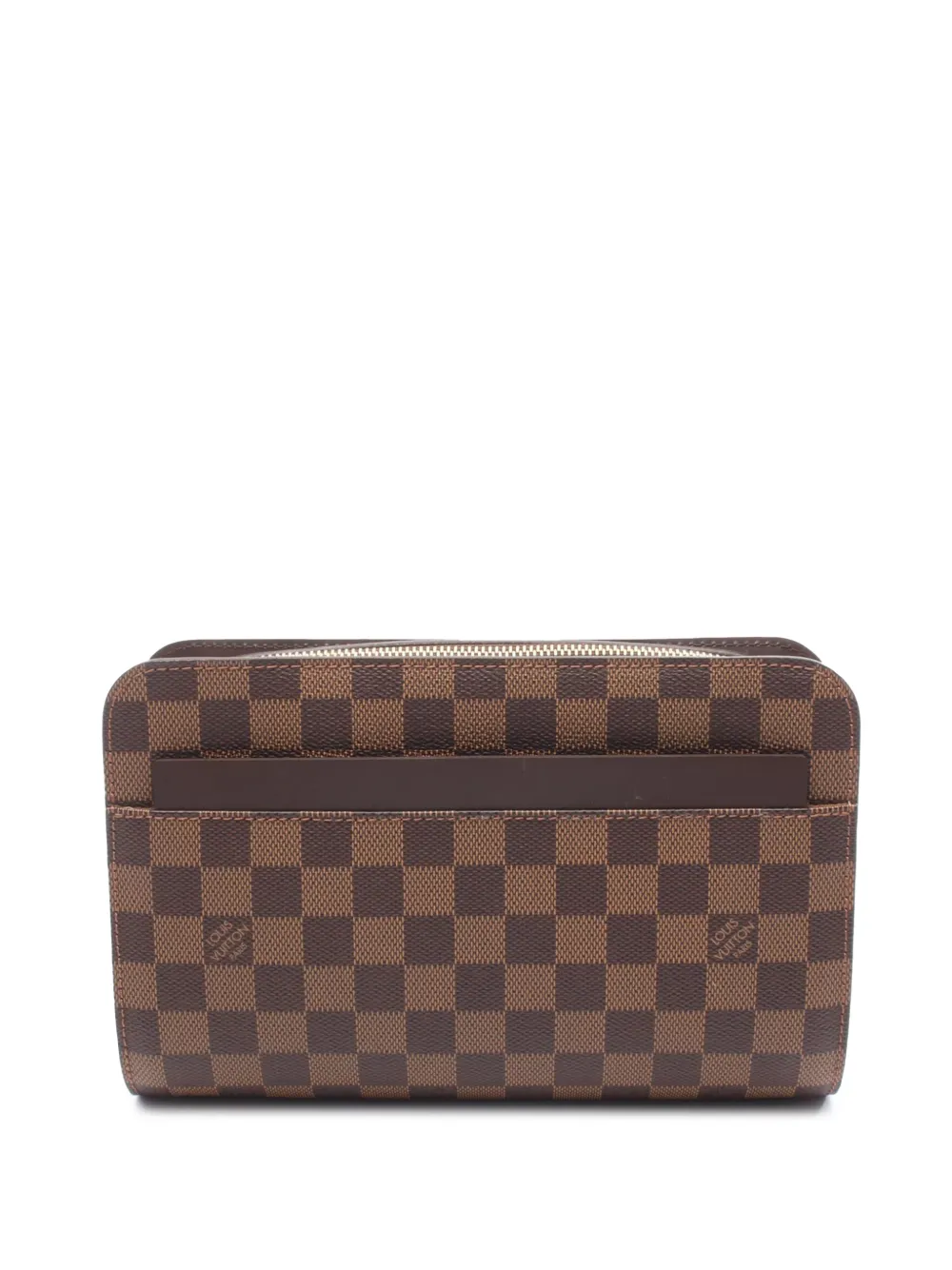 Louis Vuitton Pre-Owned Clutch Saint Louis in tela Damier Ebène 2004 - Marrone