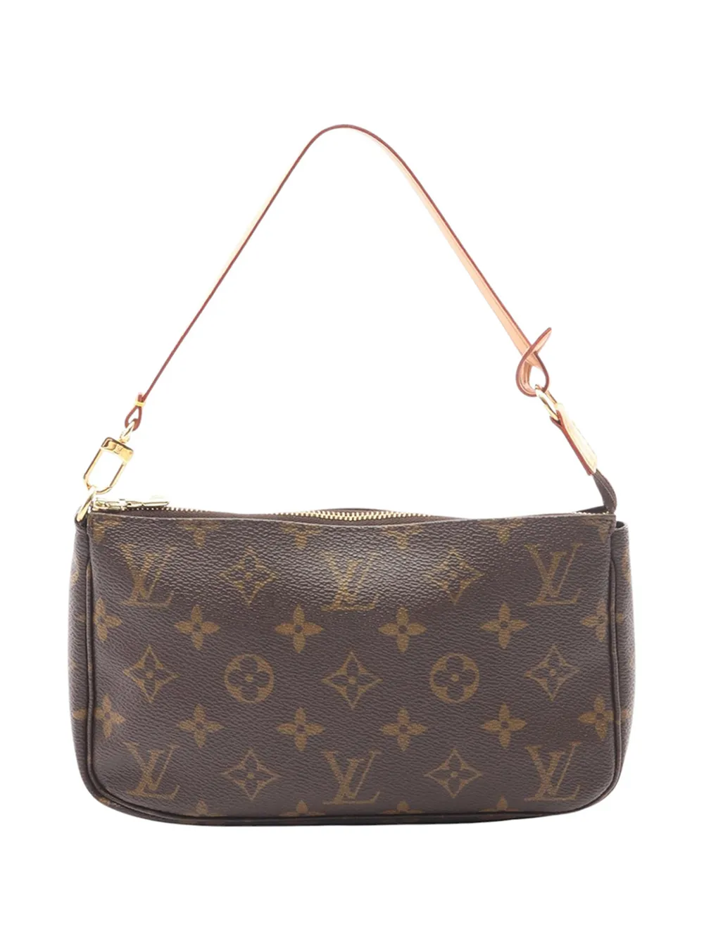 Louis Vuitton Pre-Owned Borsa a spalla Pochette Accessoires con monogramma 2000 - Marrone