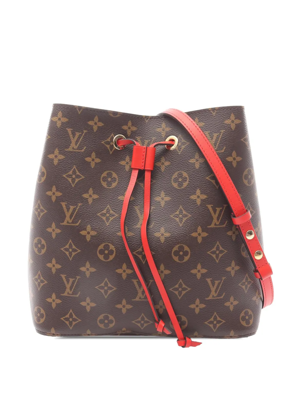 Louis Vuitton Pre-Owned Borsa a secchiello NéoNoé MM con monogramma 2018 - Marrone
