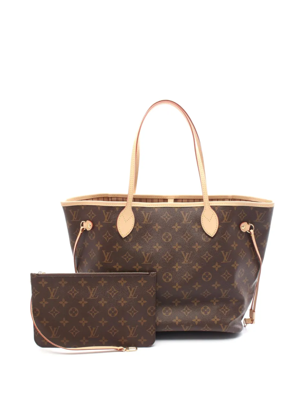 Louis Vuitton Pre-Owned 2010-2026 Monogram Neverfull MM tote bag - Marrone