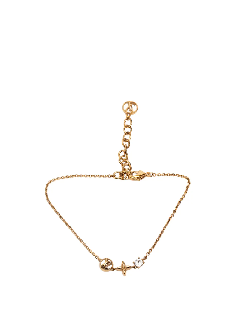 Louis Vuitton Pre-Owned Bracciale placcato oro Petit Louis 2023