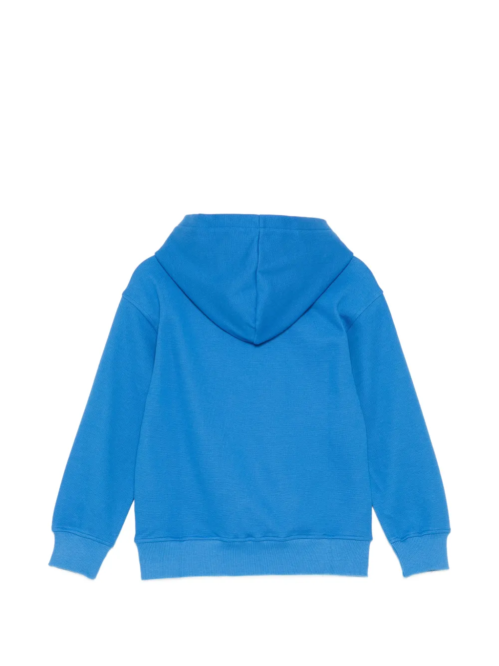 Moschino Kids Hoodie met teddybeerprint Blauw