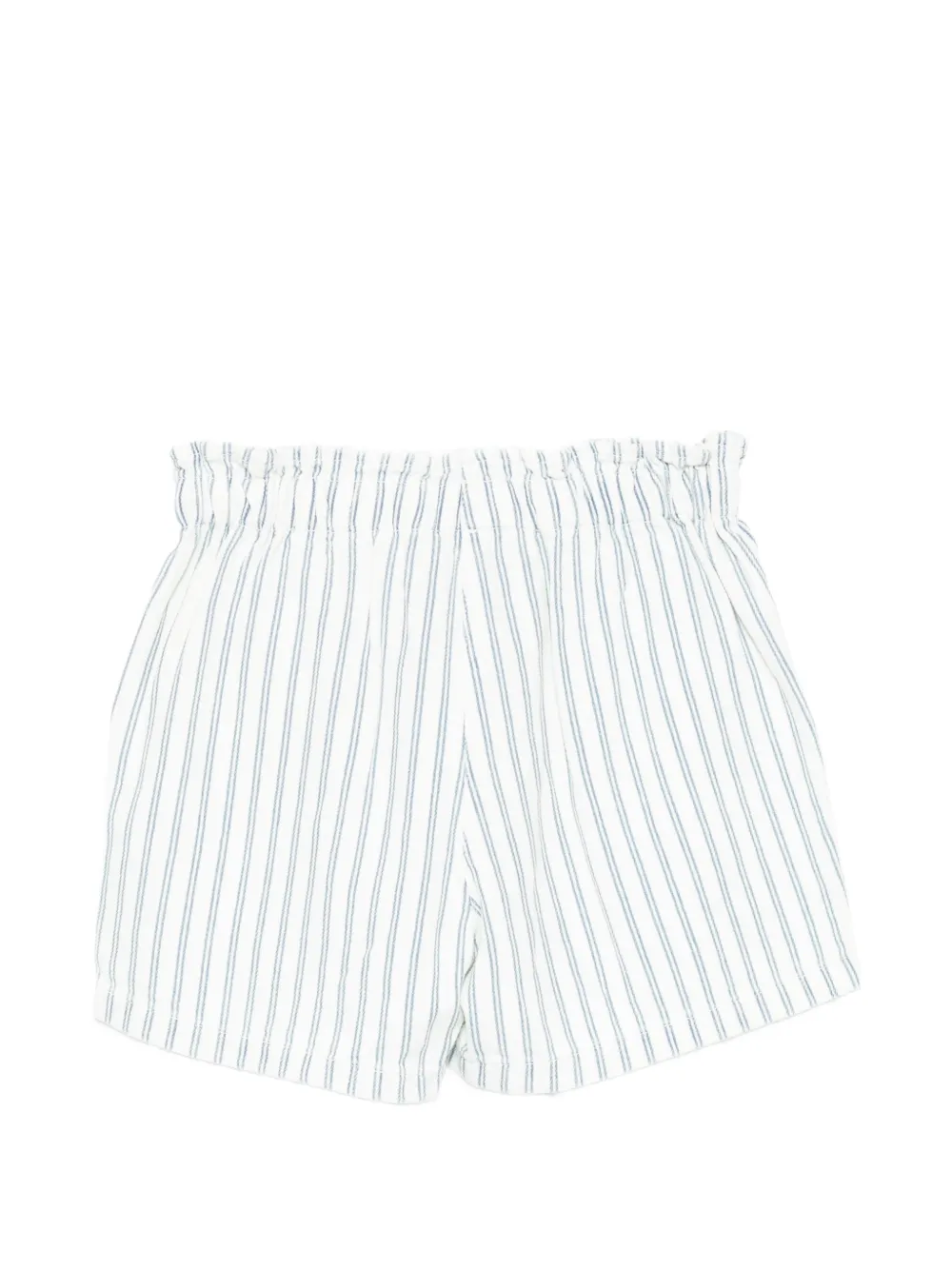 Moschino Kids Gestreepte shorts met teddybeer Wit