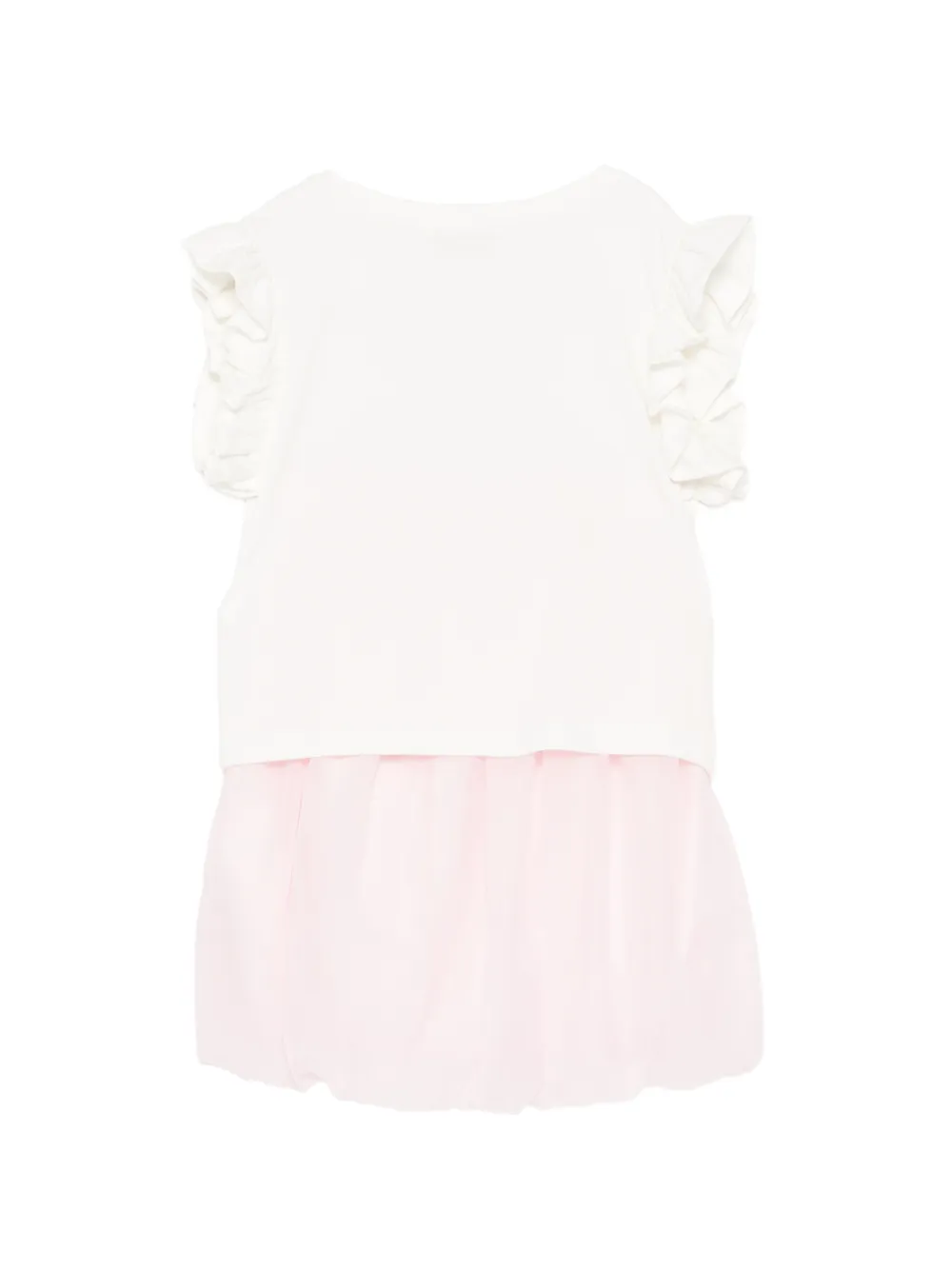 Moschino Kids Set met teddybeer en logo Roze
