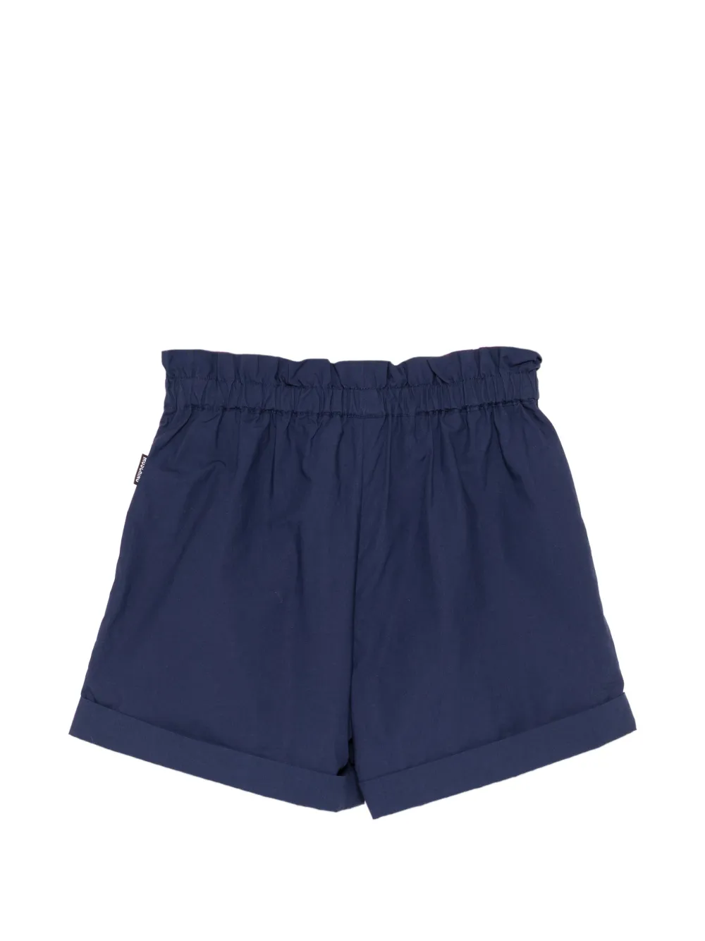 Moschino Kids Shorts met borduurwerk Blauw