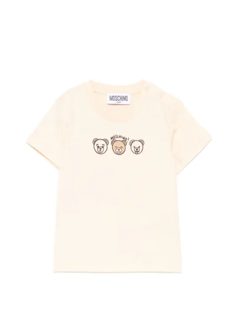 Moschino Kids teddy bear graphic T-shirt