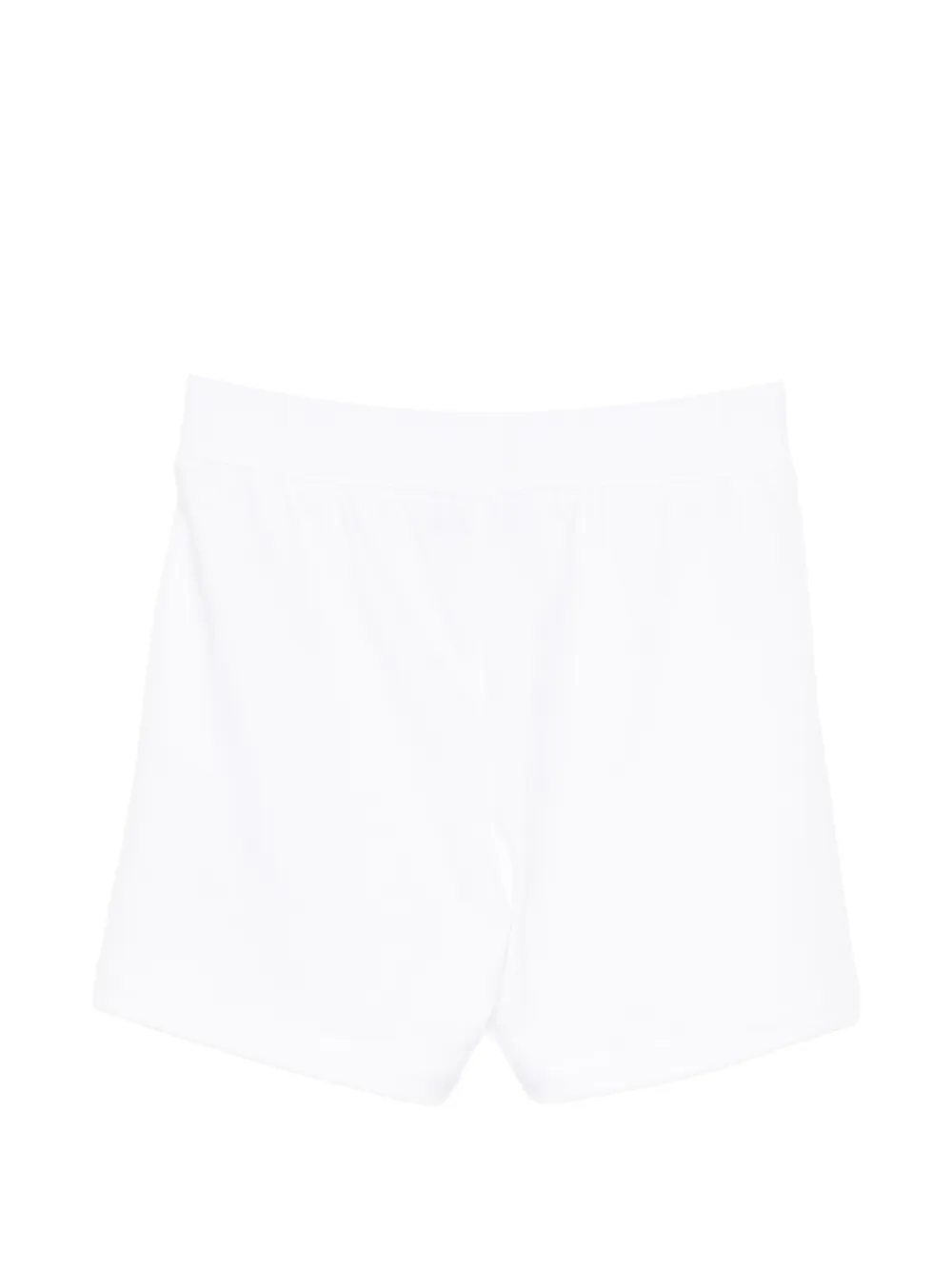 Moschino Kids Shorts met borduurwerk Wit