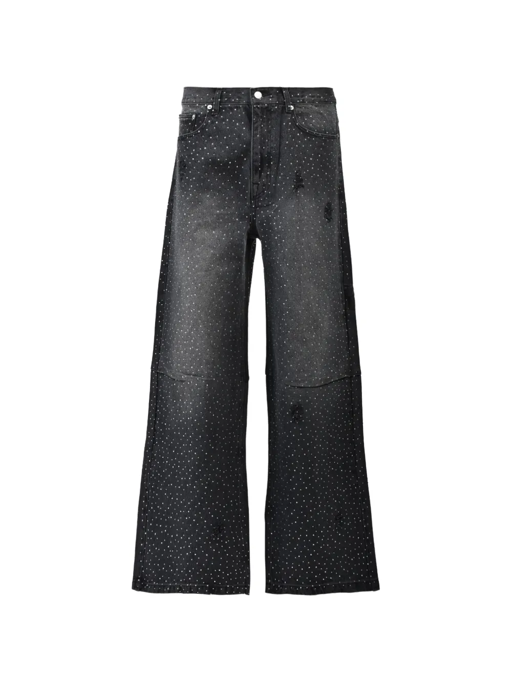 BREATH studded jeans - Nero