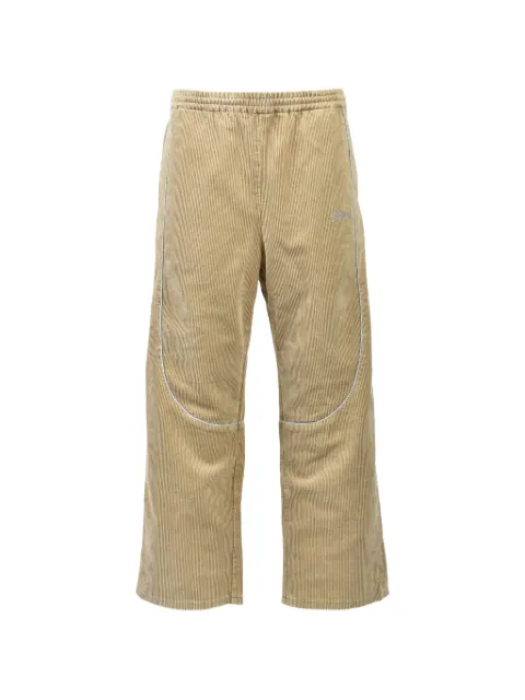 BREATH corduroy piped trousers